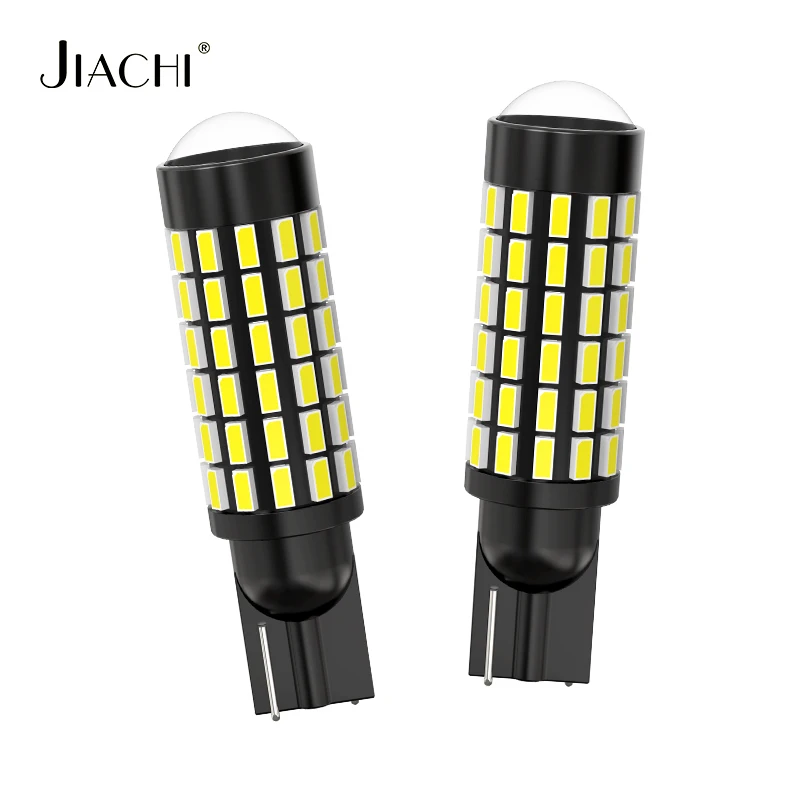 

jiachi 10 шт. T10 LED W5W Автомобильные боковые внутренние фонари 12 В 194 168 Авто Белый 6000K Парковочный габаритный фонарь для volvo v50 toyota