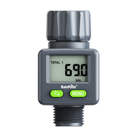 Rainpoint Digital Water Flow Meter RV Water Meter L/Gal For 3/4\