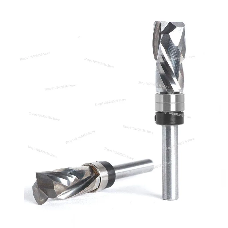 For Double Helix Trimming Knife Profiling Whole Alloy Composite Trimming Knife Engraving End Mill