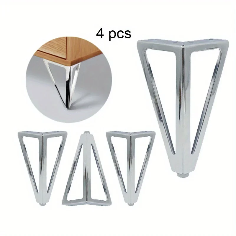 4pcs Furniture Legs Heavy Duty Metal Furniture Feet Sofa Cabinet Table Legs Cabinet Legs Couch Feet Replacement Cabinet Dresser