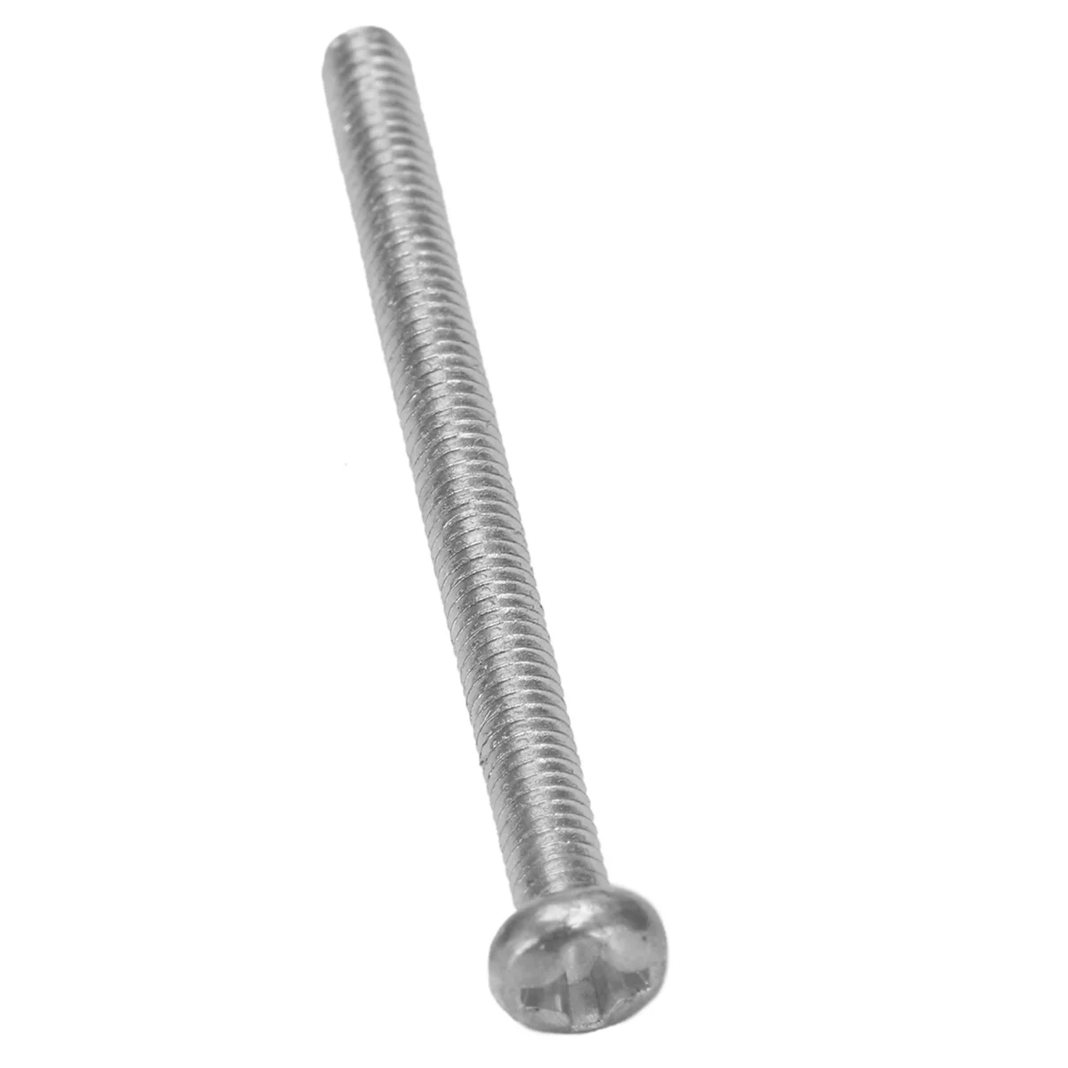 A71P 48 قطعة M2.5x32MM التقاطات الجيتار الكهربائي هامبوكر ضبط الارتفاع المسمار والربيع - الملعب 0.4 مم - فضي