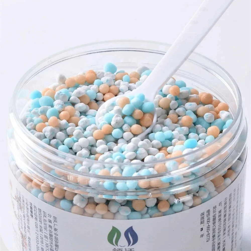 Universal NPK Compound Fertilizer Slow-release for Garden Flower Plants Succulent Bonsai Supplemental Nutrition 350g
