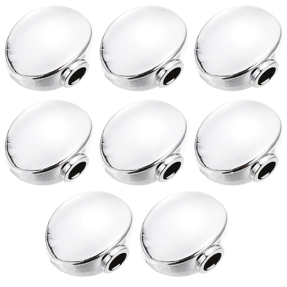 

8 Pcs String Head Button Handle Guitar Tuning Peg Knobs Replacement Bass Parts Machines Metal