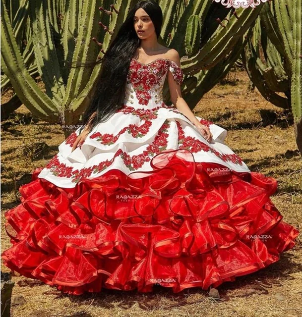 Mexican dresses for 15 anos sale