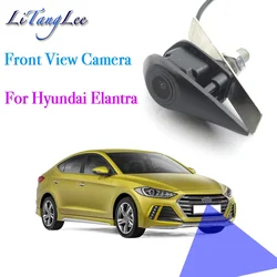 For Hyundai Elantra AD 2016~2018 Car LOGO Front View Camera Night Vision HD Waterproof Wide Angle Blind Spot Area Parking Camera