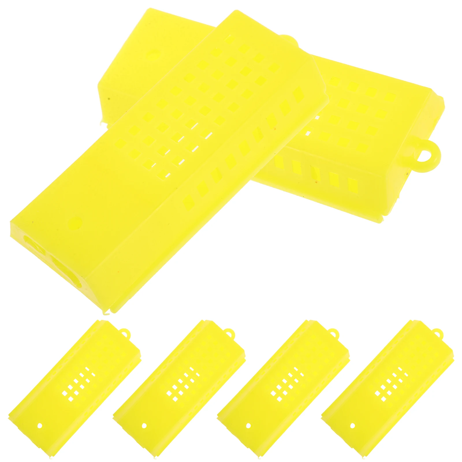

10 Pcs Bee Queen Cage Beekeeping Tool Small Size Plastic Durable Easy Use Protector Breeding Anti Biting Cage Beekeeper