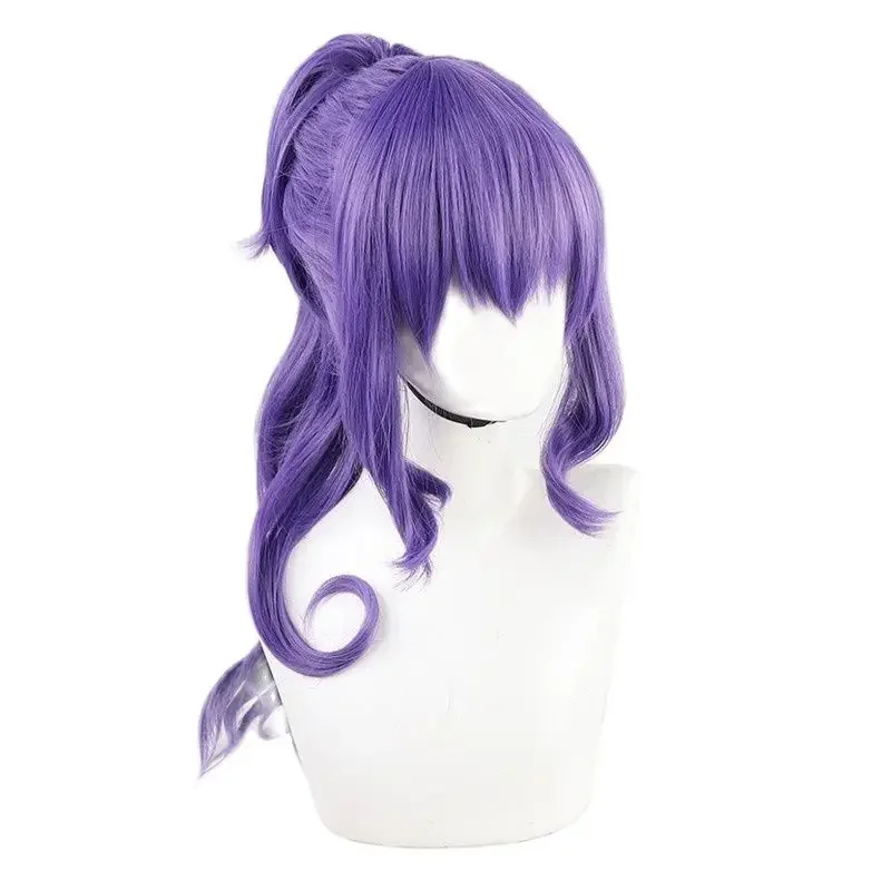 Asahina Mafuyu Cosplay Wig Project SEKAI COLORFUL STAGE! Curly Purple Heat Resistant Synthetic Asahina Mafuyu Cosplay Hair