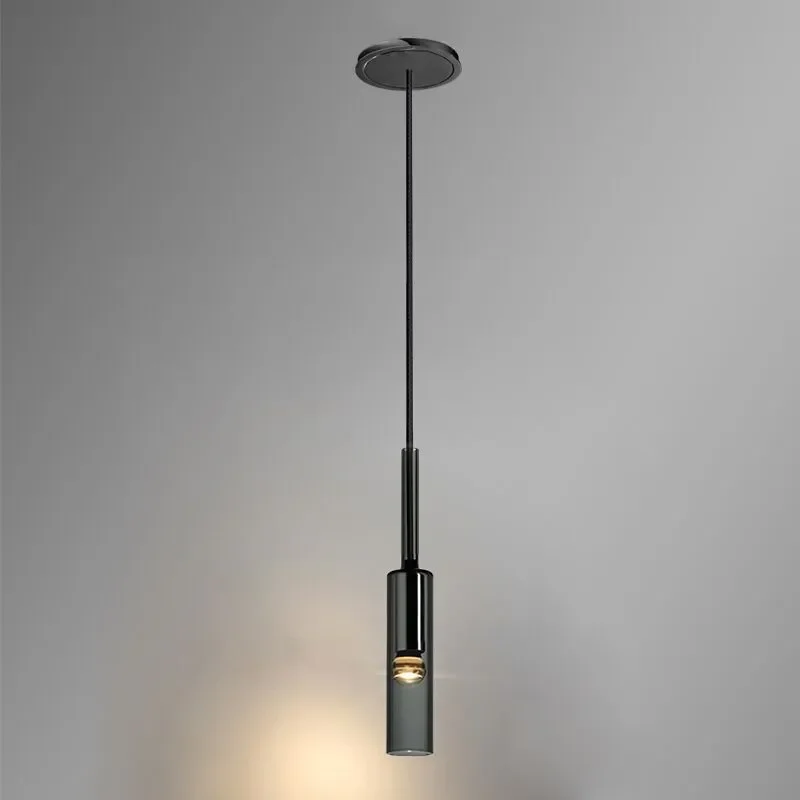 Postmodern Simple Restaurant Bar Counter Bedroom Bedside Lamp Nordic Light Luxury Creative Crystal Wine Bottle Chandelier lamp