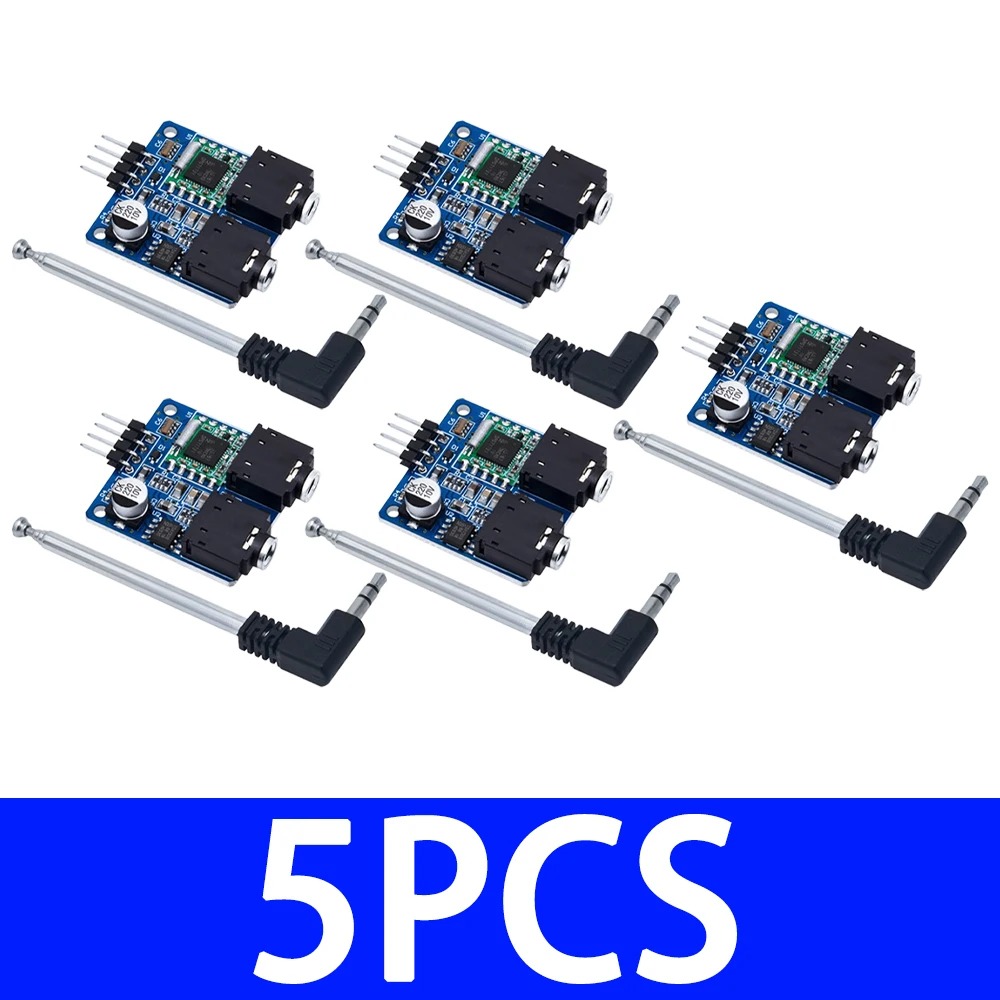TEA5767 FM ステレオラジオモジュール Arduino 用 76-108MHZ 無料
