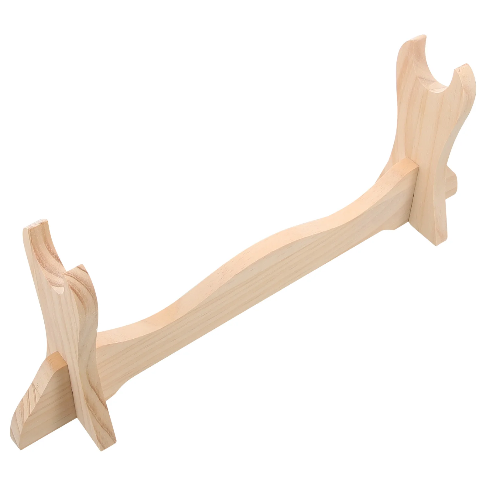 

Solid Wood Stand Household Storage Rack Shape Universal Display Holder Flute
