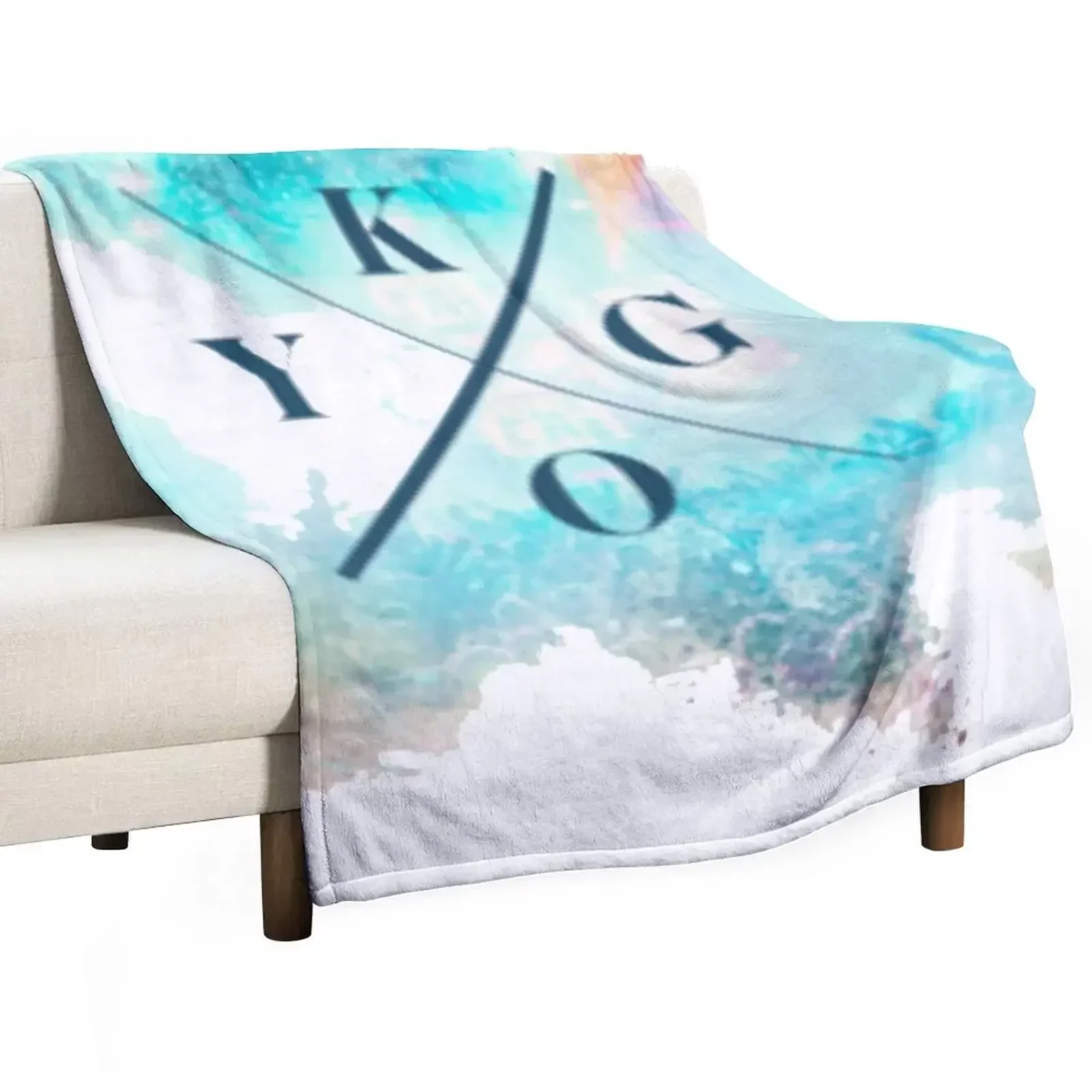 

Kygo Throw Blanket Decorative Beds Luxury Throw Furry Soft Plush Plaid Blankets