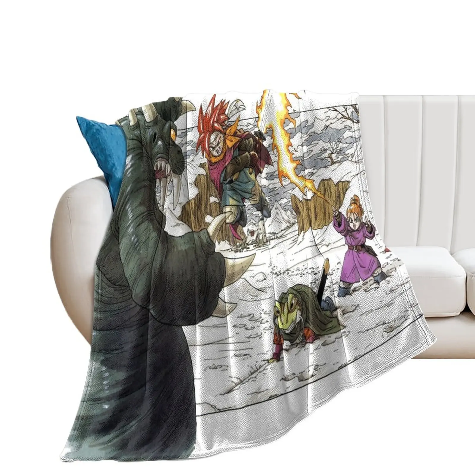 

Chrono Trigger Throw Blanket Comforter heavy to sleep Blankets