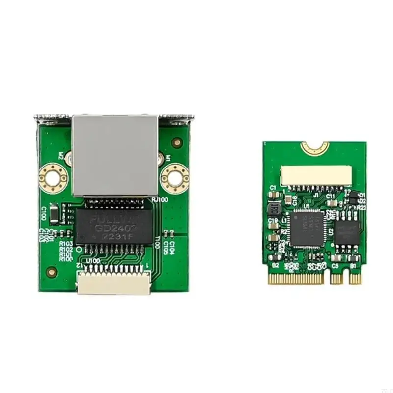 Compatible M.2 A+E 2.5Gbps Ethernet Adapter for Server and Computer Systems 77JC