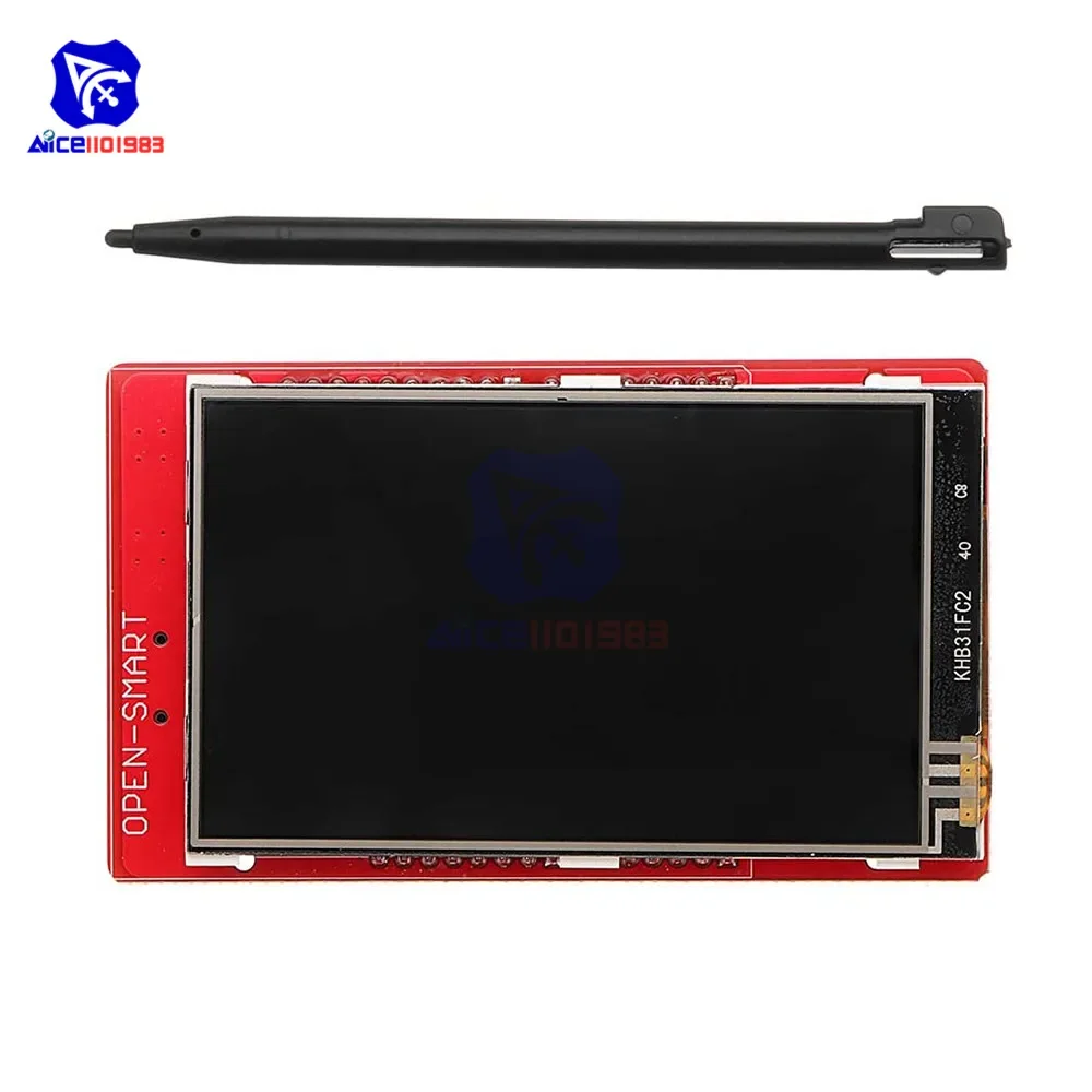 diymore 3.2 Inch 240x400 TFT LCD Display Module Touch Screen Panel HX8352B LM75 Temperature Sensor for Arduino  R3 MEGA2560