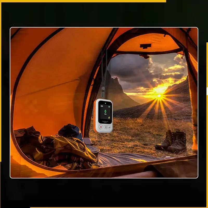 A93P ポータブル一酸化炭素検出器 CO 濃度検出アラーム付き、二酸化炭素検出器