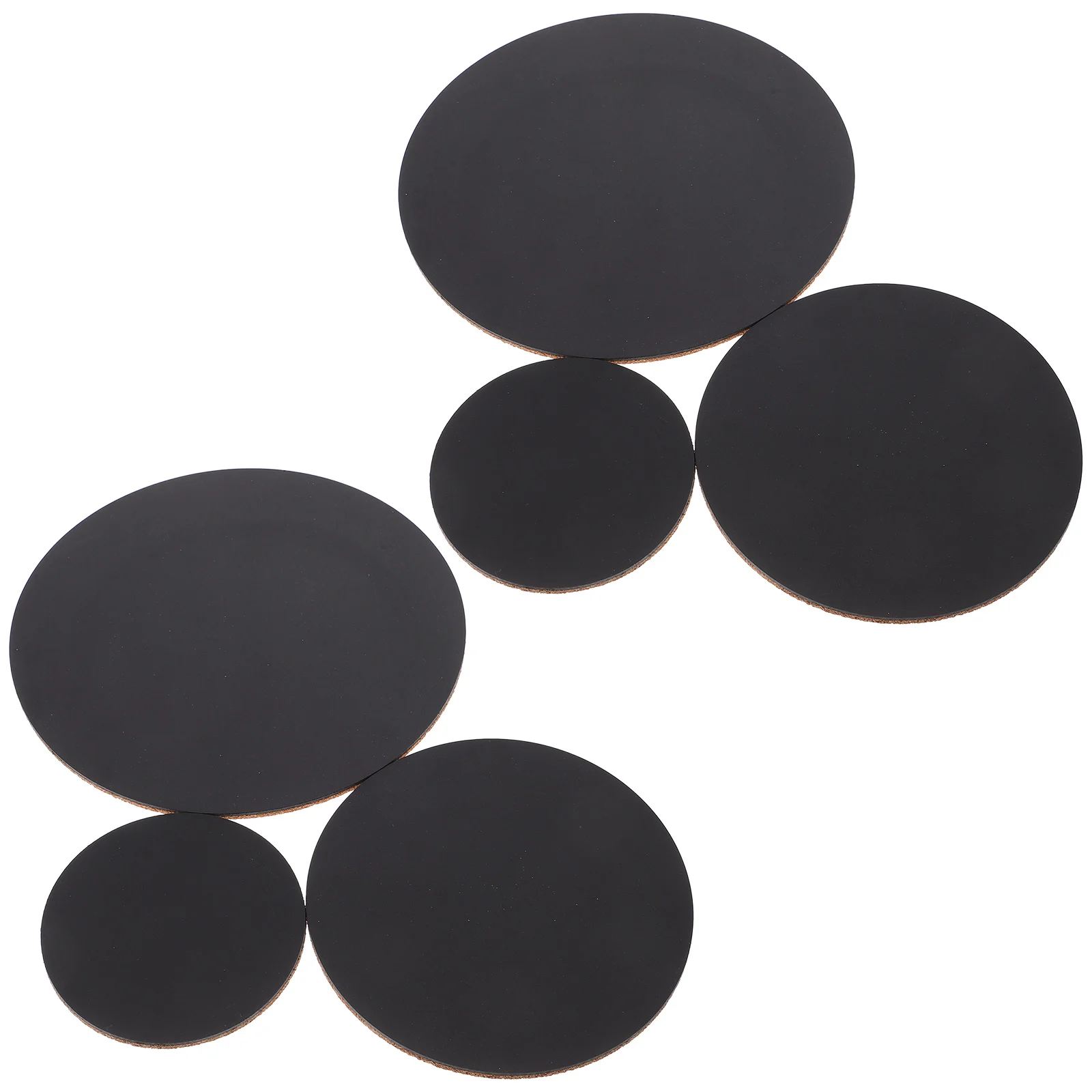 

6Pcs Cork Plant Coasters Thick Absorbent Nonslip Cork Pot Mats Plant Saucers Trivets Indoor Outdoor Outdoor Coasters