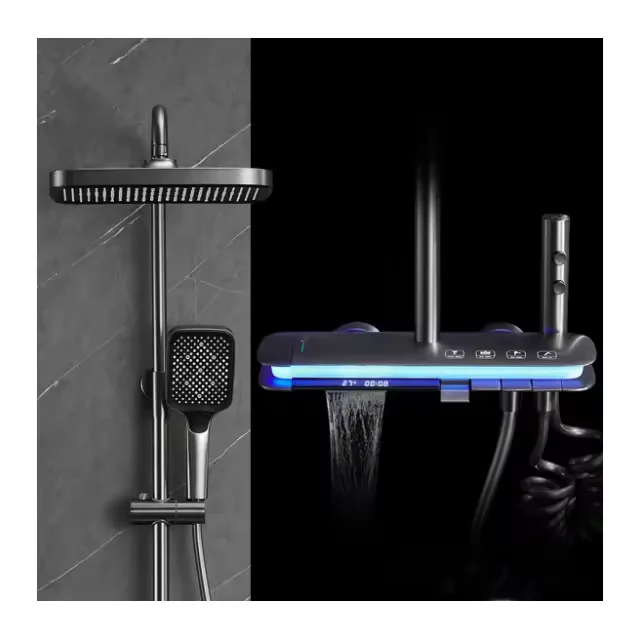 

Латунный смеситель для фортепиано, набор смесителей для душа с дождевой насадкой, набор для душа для ванной комнаты, ручной душ