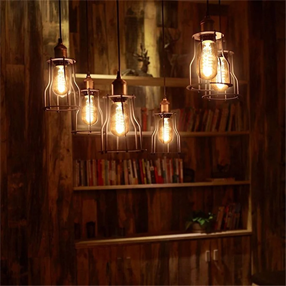 6/1 قطعة ضوء أنبوبي عتيق 40 واط E27 T45 ريترو عكس الضوء ديكور المتوهجة خمر اديسون ضوء لمبة خيوط 220 فولت 240 فولت #6