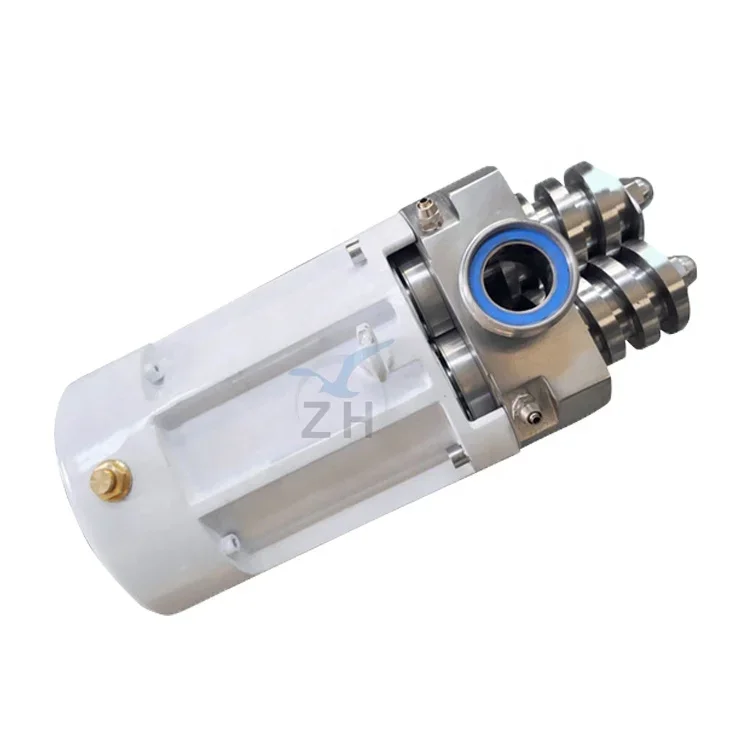 304/316 الفولاذ المقاوم للصدأ الغذاء الصف المسمار الشحوم مضخة الطين مضخة الطين المسمار المزدوج