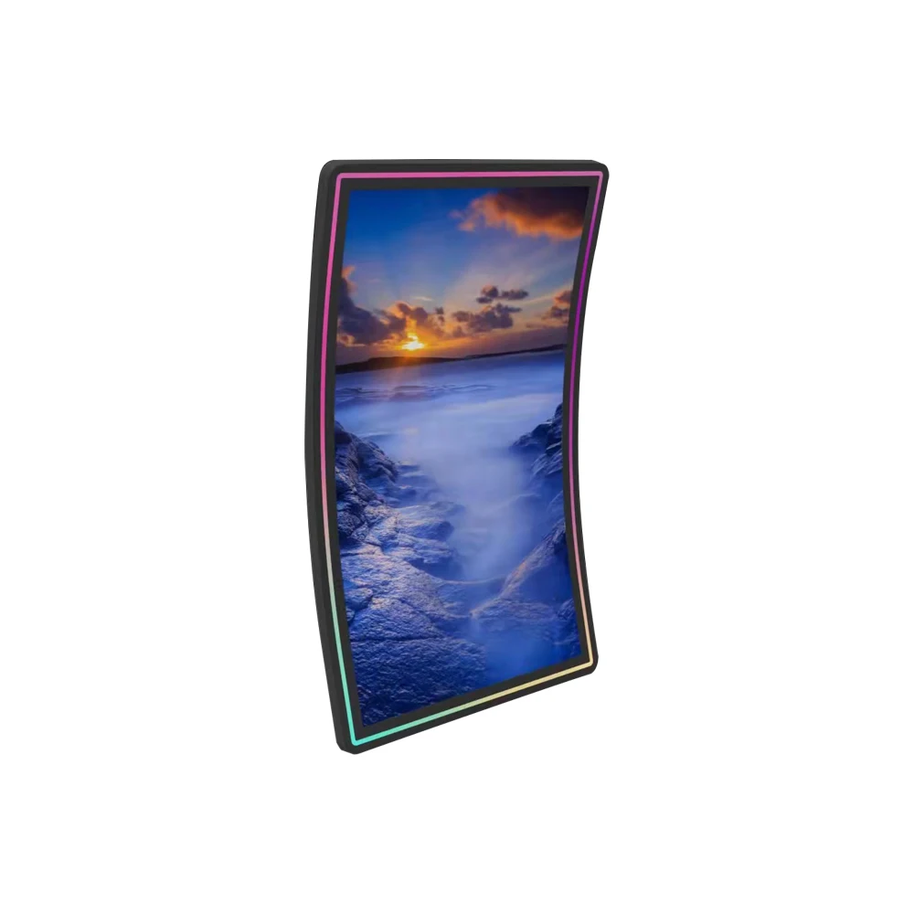 43 J Curved Capacitive Touch Display for POG/Fire Chain with Light Emitting Diode Bar