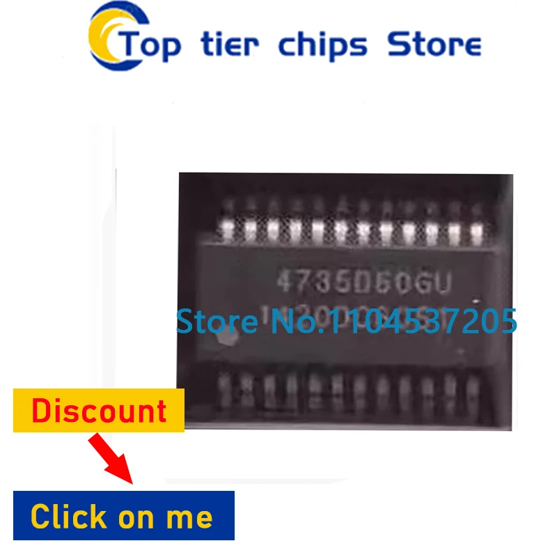 

5PCS SI4735-D60-GMR 3560 SSOP24 4735D60GU