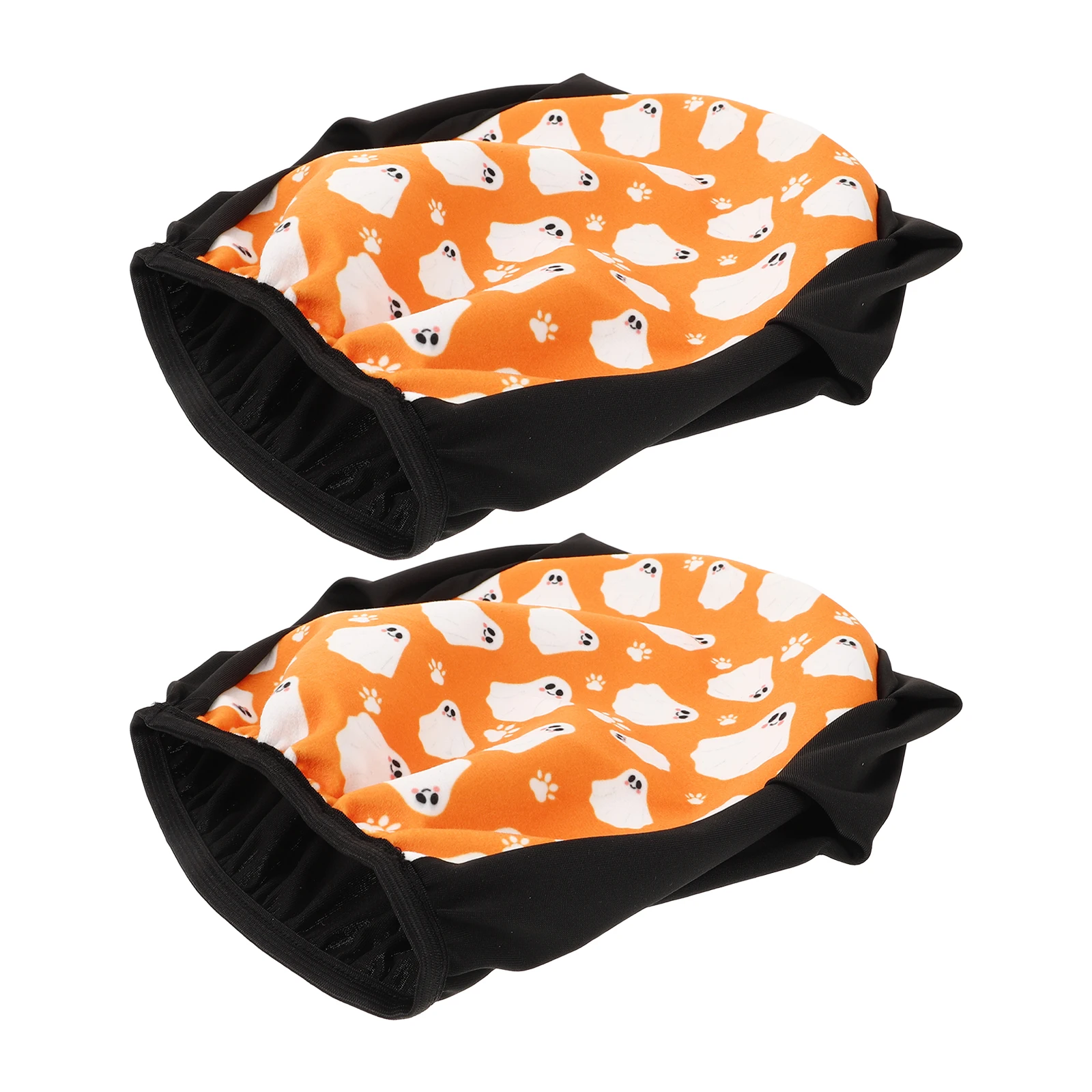 

2Pcs Headrest Cover Protective Pillow Case Automotive Polyester Car Truck Seat Universal Fits Auto Interior Accessory