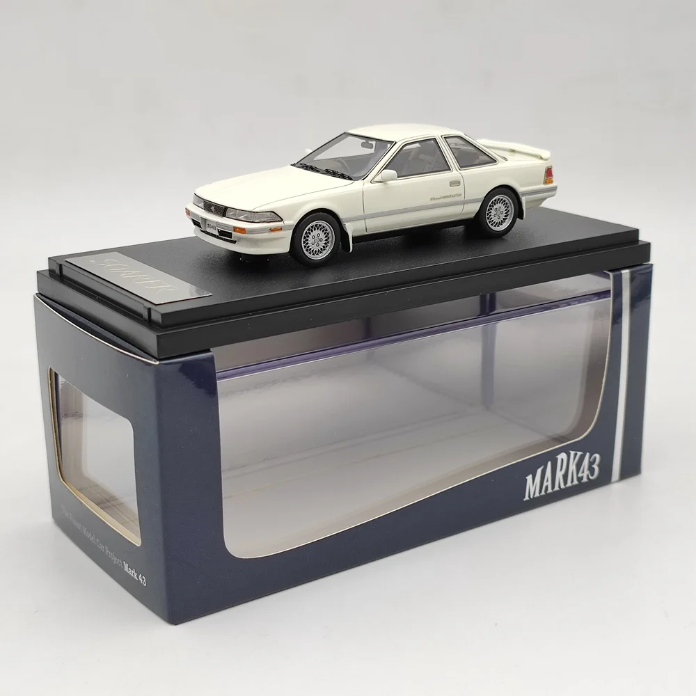 Mark43 1/43 Soarer 2.0GT-Twin Turbo GZ20 1986 White PM4359W Model Car Edition Collection Toys Gift