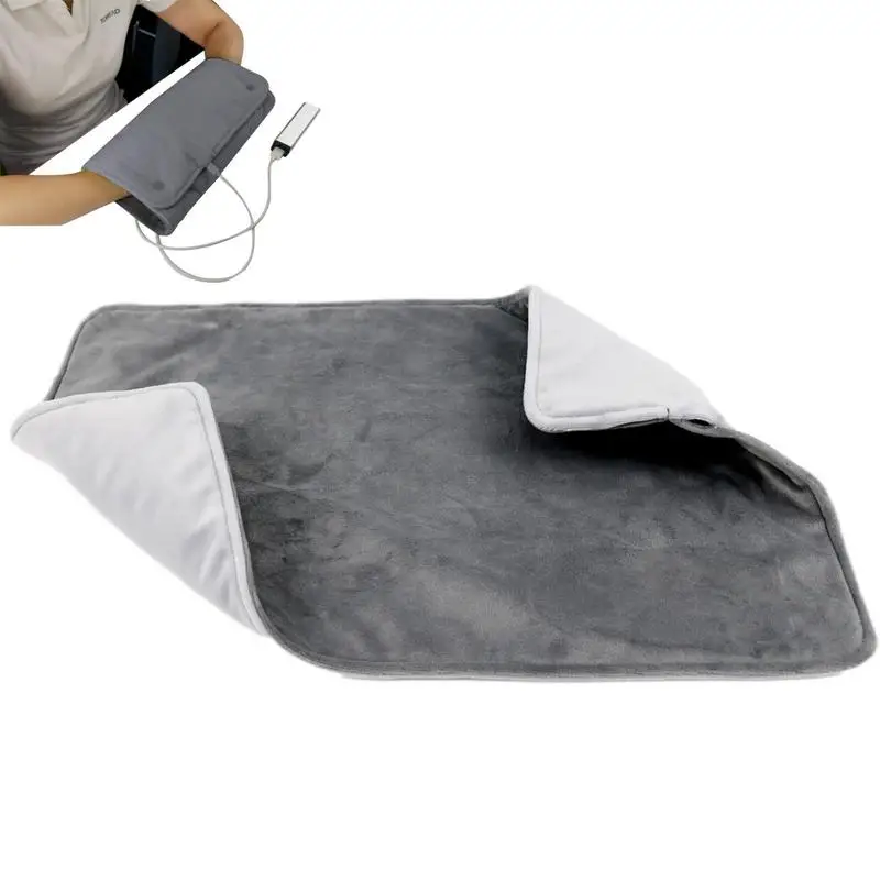 Heating Pad Small Heating Pad With USB Cable Rechargeable Electric Heated Pads Portable Heated Pad Hand Back Shoulder Neck Knee