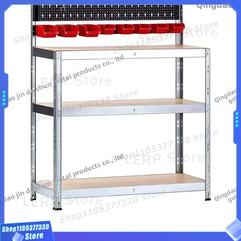 KWT55 Three Layer Iron Tool Storage Rack Auto Repair Parts Box Holder Silver Black Brown Wholesale Manufacturer Direct Supply