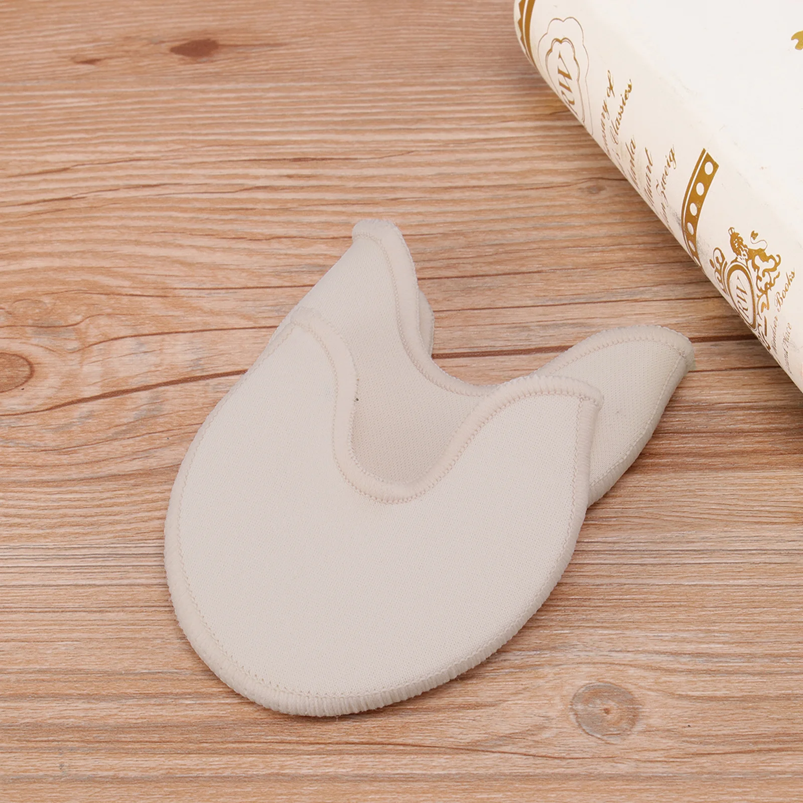 

1Pair Ballet Toe Cover Set Pointe Shoes Foot Protector Cotton Silica Gel Dance Accessory Pink S Ballet Toe Cover