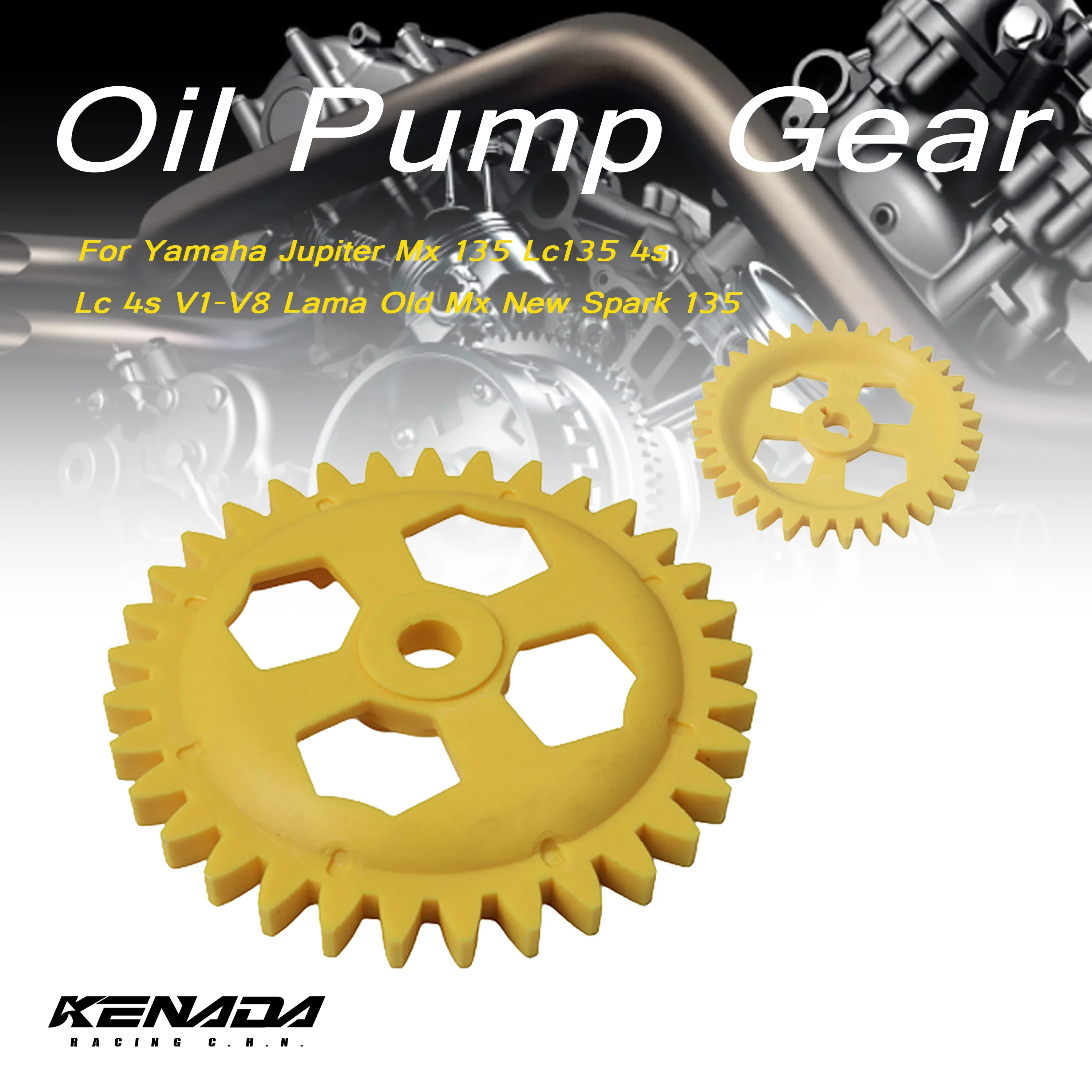 

33t oil pump gear For Yamaha Jupiter Mx 135 Lc135 4s Lc 4s V1-V8 Lama Old Mx New Spark 135