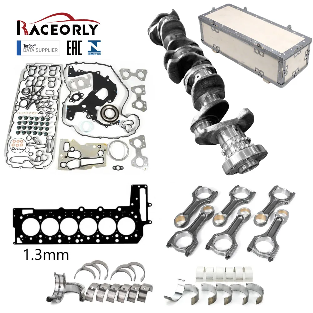RACEORLY Forged 4Web Crankshaft Gasket 1.3 For BMW 3 4 5 X3 X5 3.0Diesel N57D30A