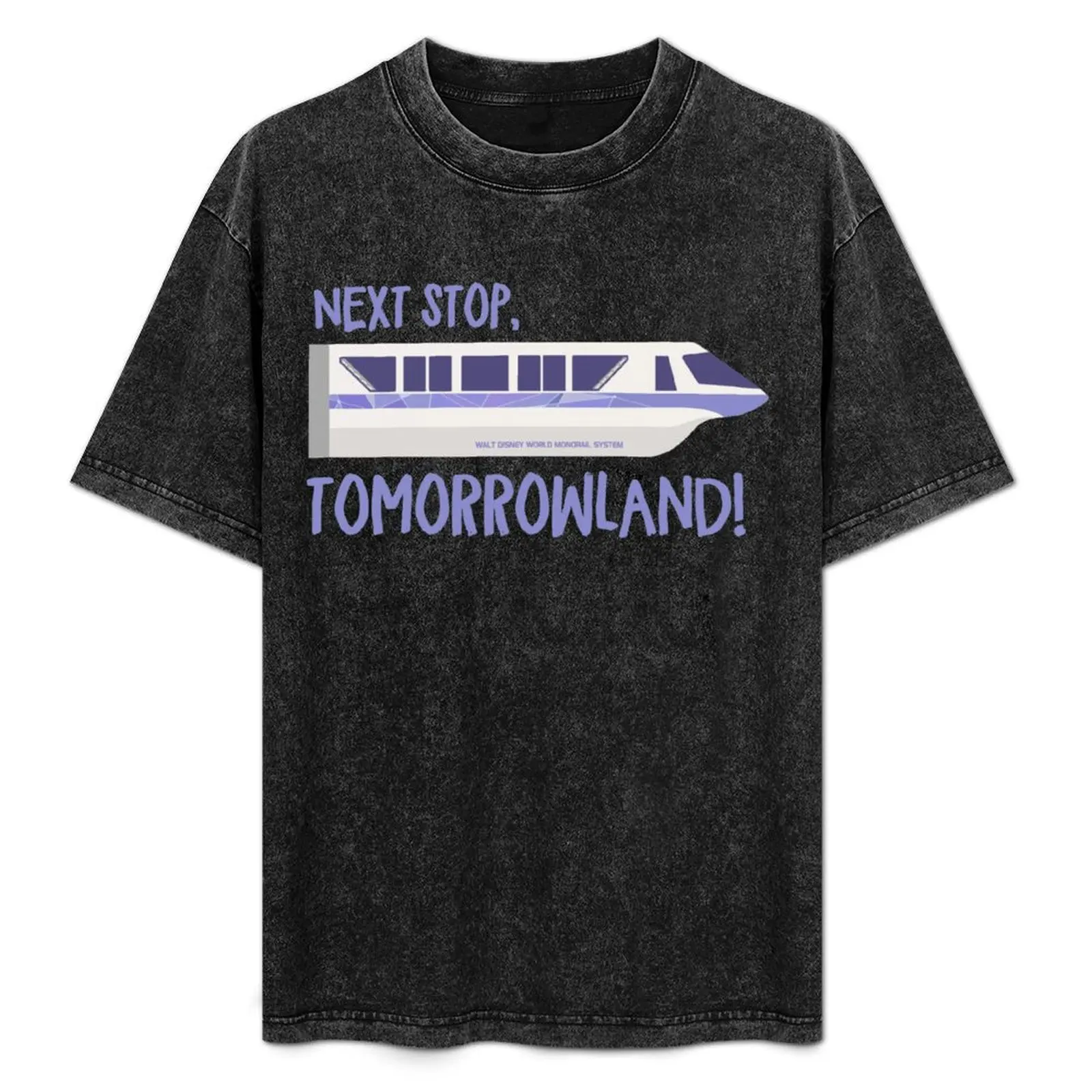 

Next Stop, Tomorrowland! T-Shirt animal prinfor boys sports fans graphic tee shirt mens clothing