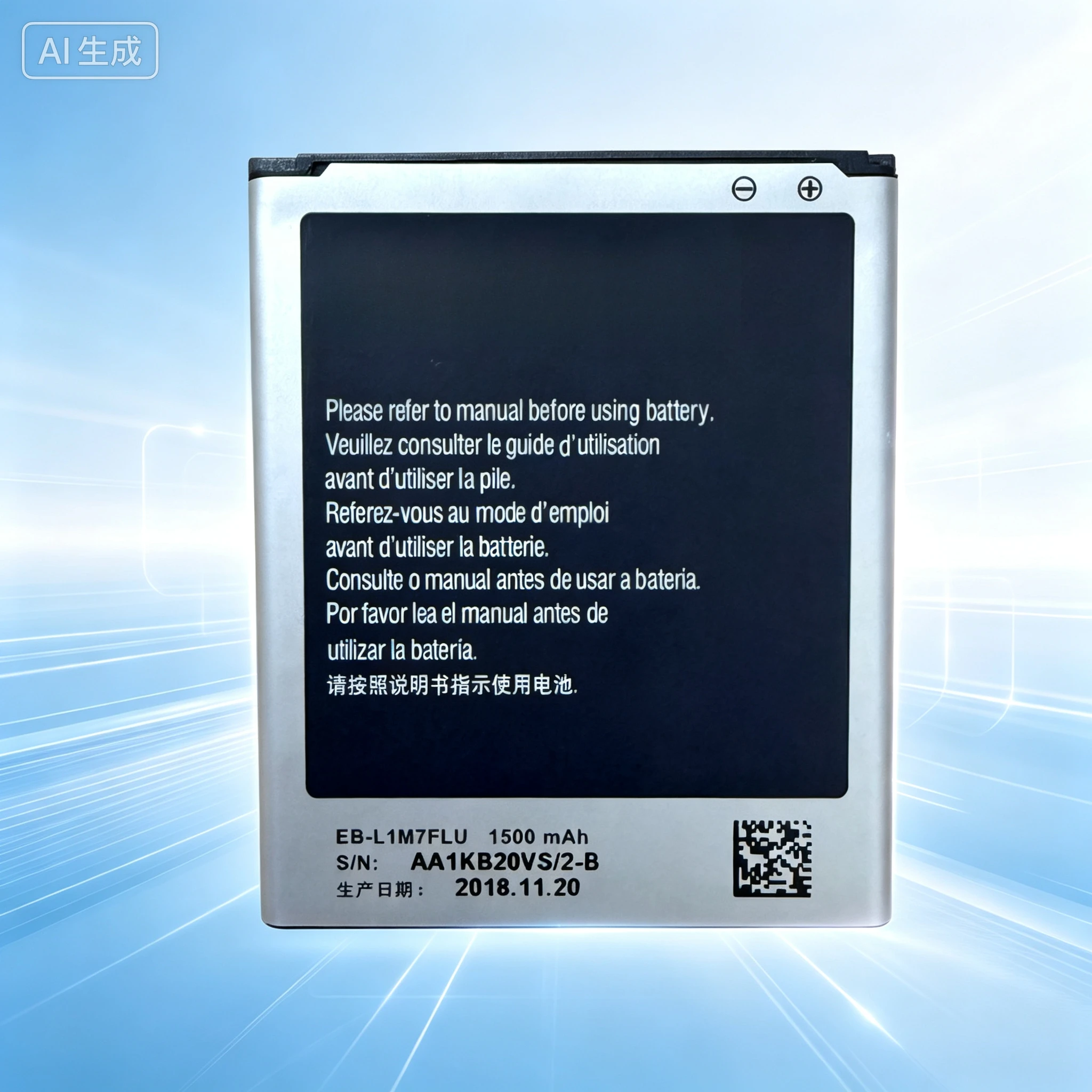 Premium EB-L1M7FLU Battery for Samsung Galaxy S3Mini I8190 I8190N i8200