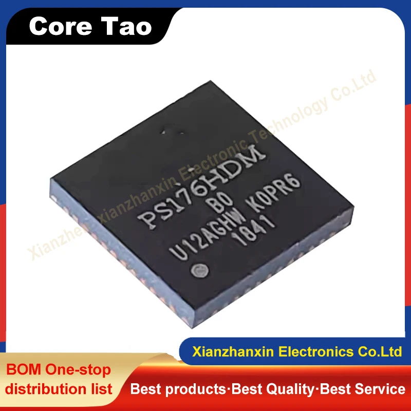 1PCS/LOT  PS176HDMQFN48GTR2-B0 PS176HDMQFN48GTR2 PS176HDM  QFN-48  LCD touch chip