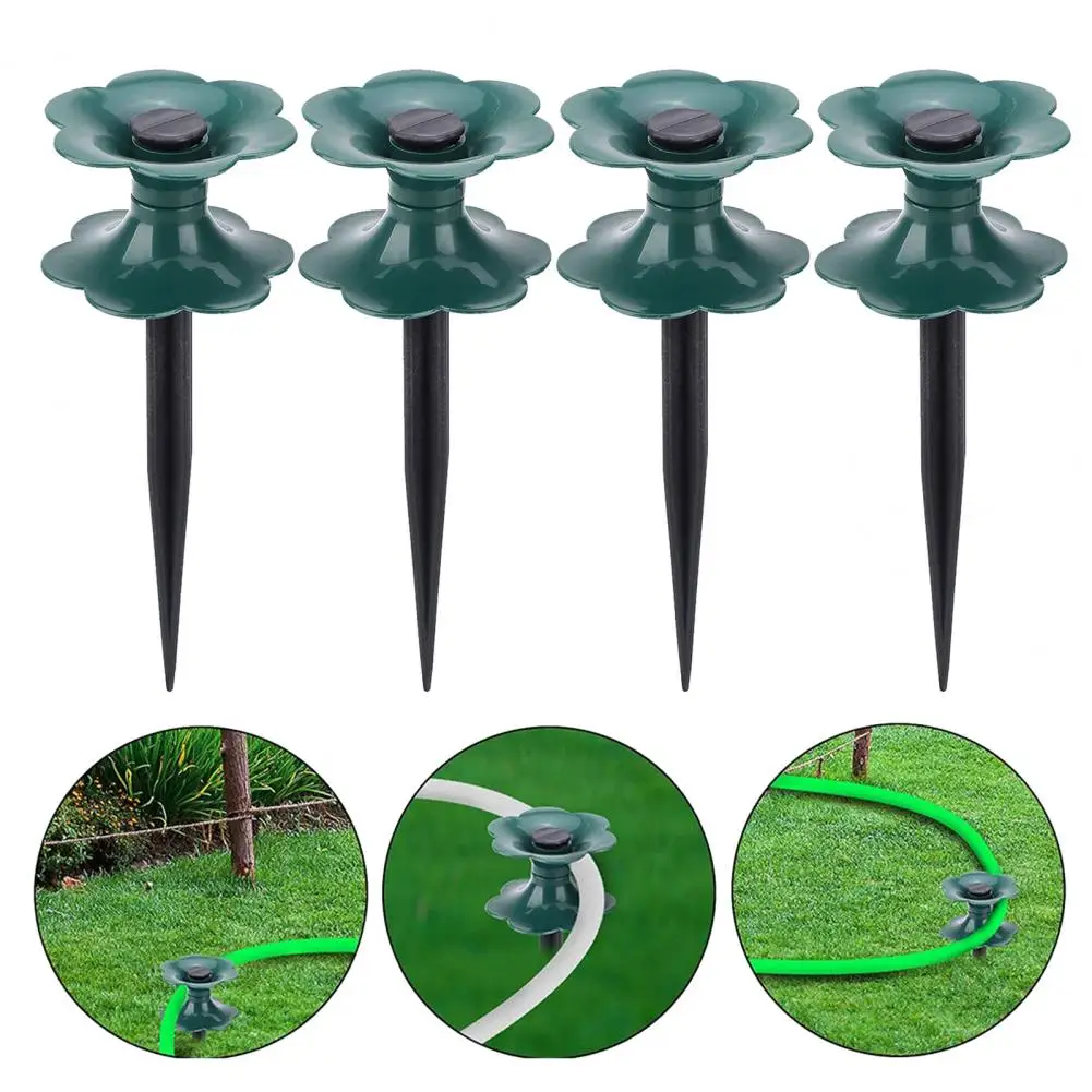 

Garden Hose Protection Roller Plant-friendly Water Flow Guide Plant Protection Spike Ground Insert Hose Guide for Garden Hose