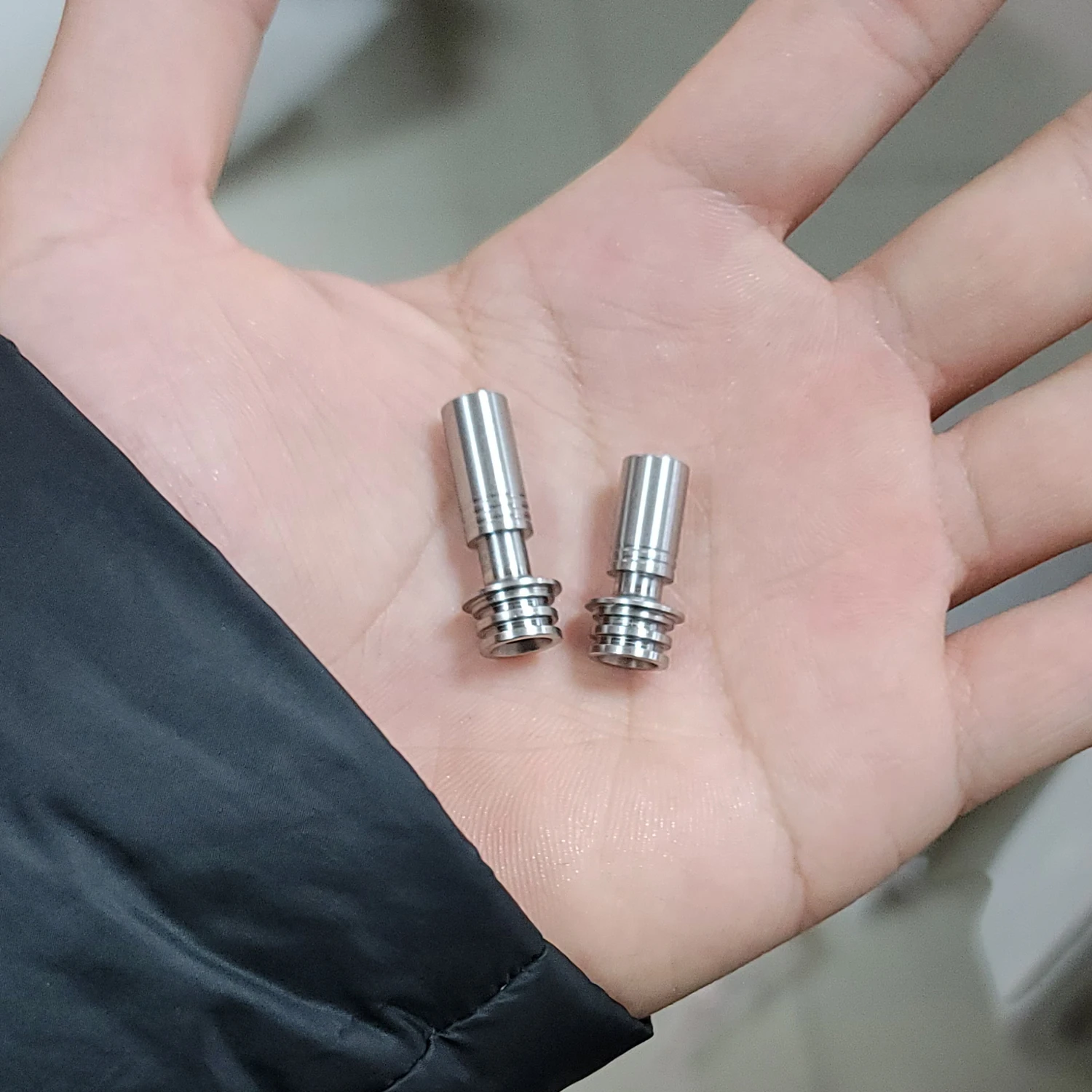 Vaporizer MTL Titanium 510 drip tip holy grail E-cigarette Accessories for YFTK Flash e Vapor V4.5S+ RTA 510 atomizer