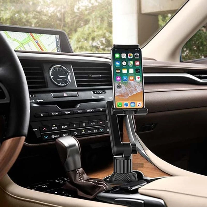 

R1WD Adjustable Universal Gooseneck Car Cup Holder Mount GPS Bracket for Tablet Phone