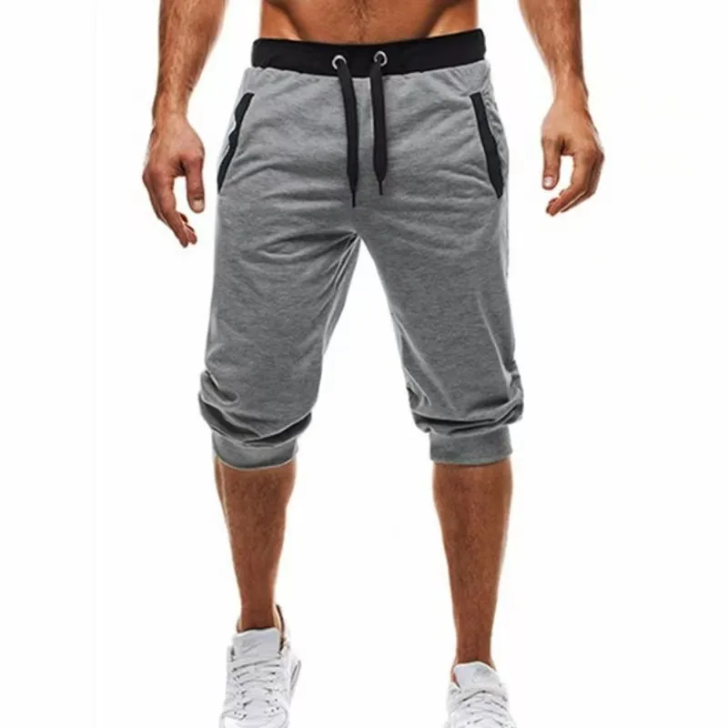 Pantaloni della tuta con coulisse da uomo pantaloncini da palestra moda Cargo pantaloni corti da uomo pantaloncini da spiaggia estivi pantaloni da