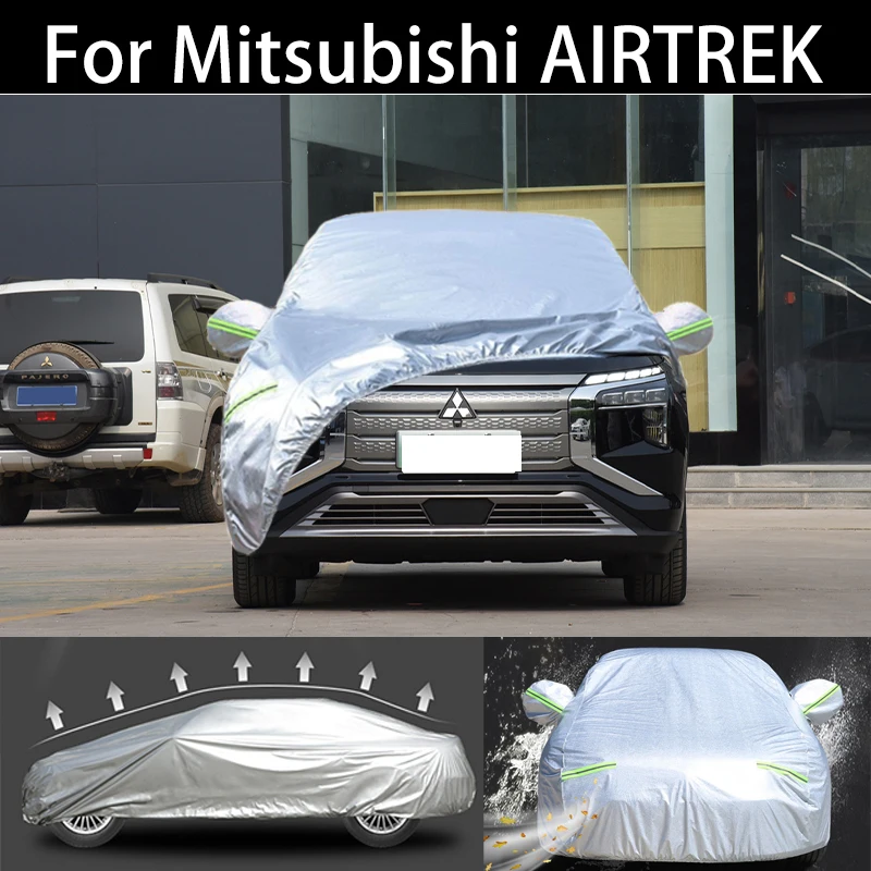 For Mitsubishi AIRTREK car Cover Dustproof Outdoor Indoor UV Snow Resistant Sun rain Protection  waterproof hail cover for car