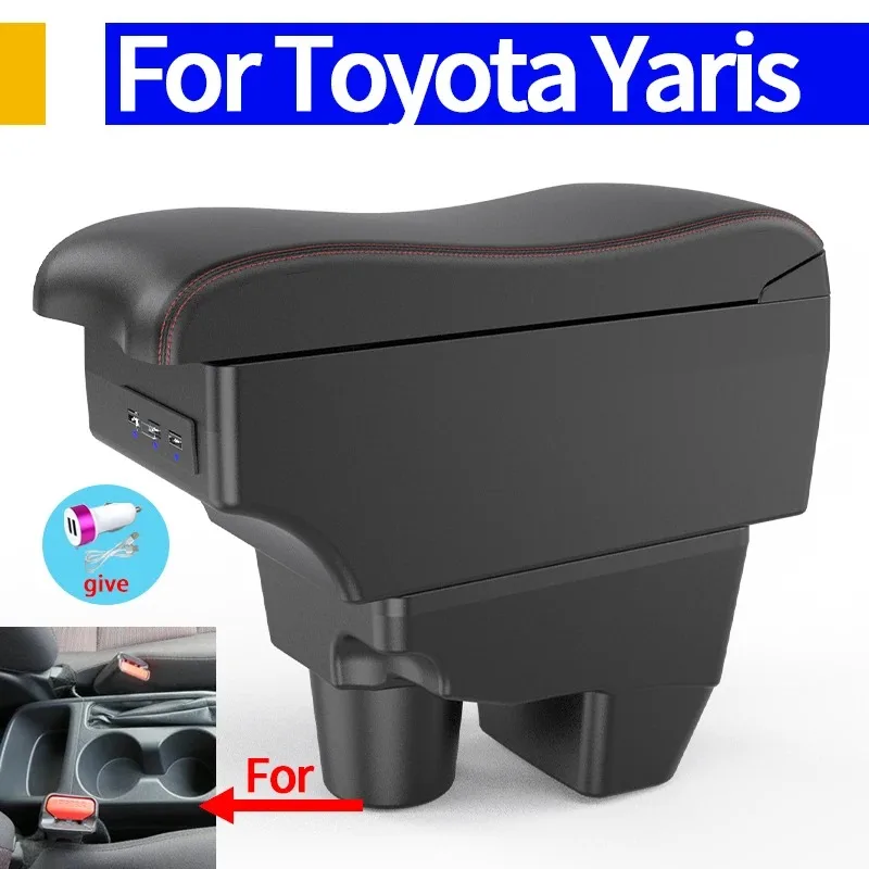 

Для Toyota Yaris подлокотник для Toyota Yaris элегантный автомобильный подлокотник для хранения 2021-2024 детали для модернизации интерьерные автомобильные аксессуары