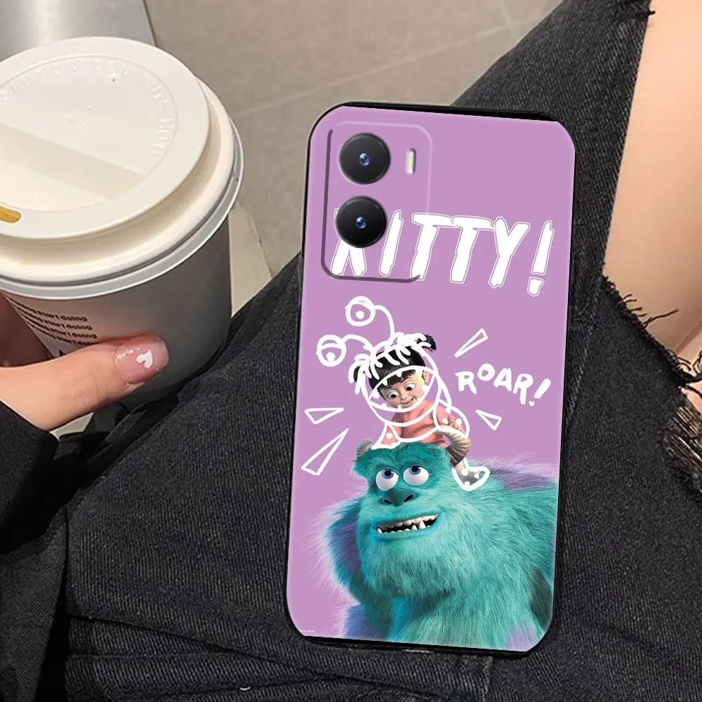 Cartoon Disney Monsters Inc Phone Case For VIVO S1 V15 V17 V20 V20SE V21 V23 V23E V25 V25E V27 V27E V29 V29E V30 PRO Case Funda