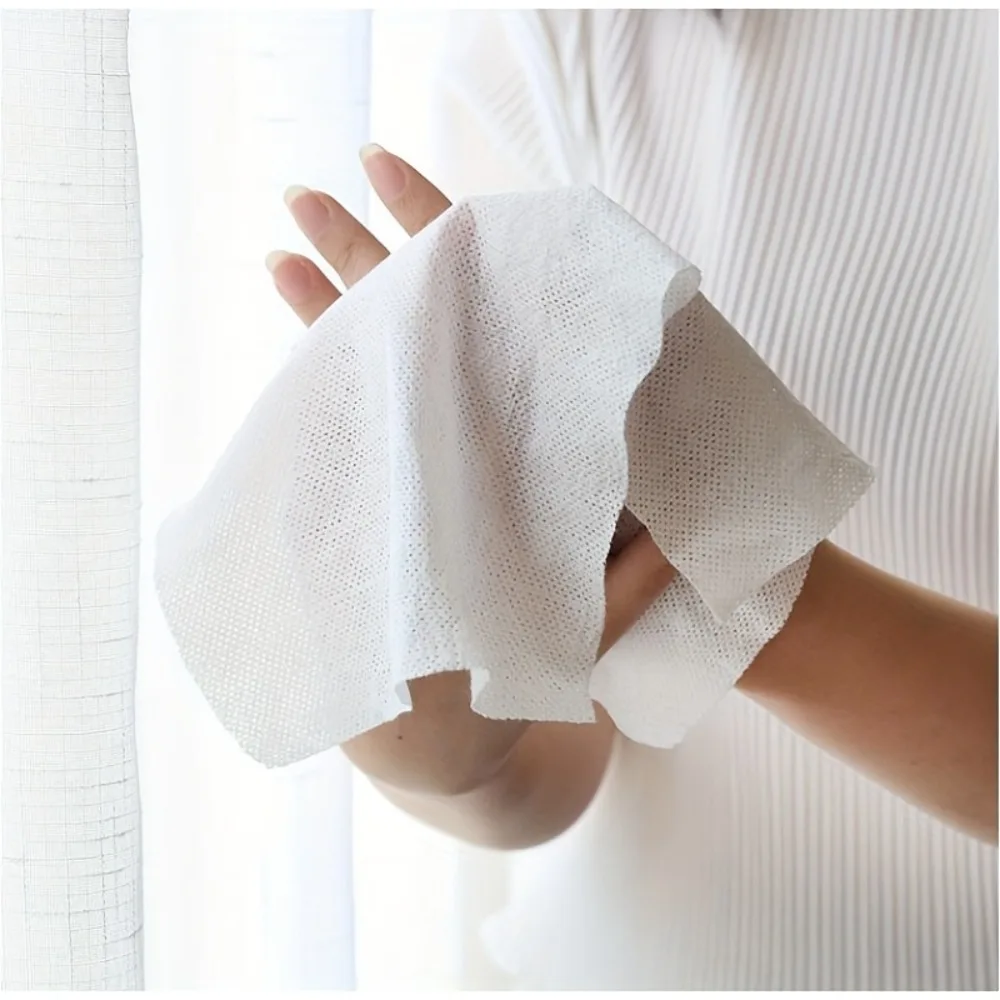 20PCS Compressed Towels Portable Travel Non-Woven Face Towel Outdoor Camping Hiking Disposable Towel Tablet Moistened Tissues image 5