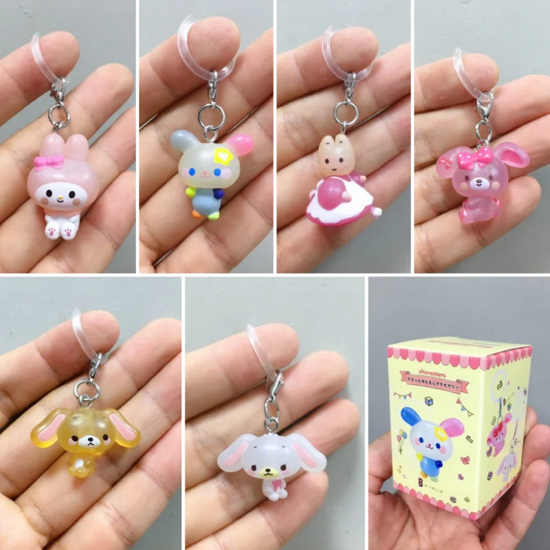 New High Quality Anime Action Figure Sugarbunnies Pendant Blind Box Desktop Toy Cute Rabbit Pendant Mystery Box Birthday Gift