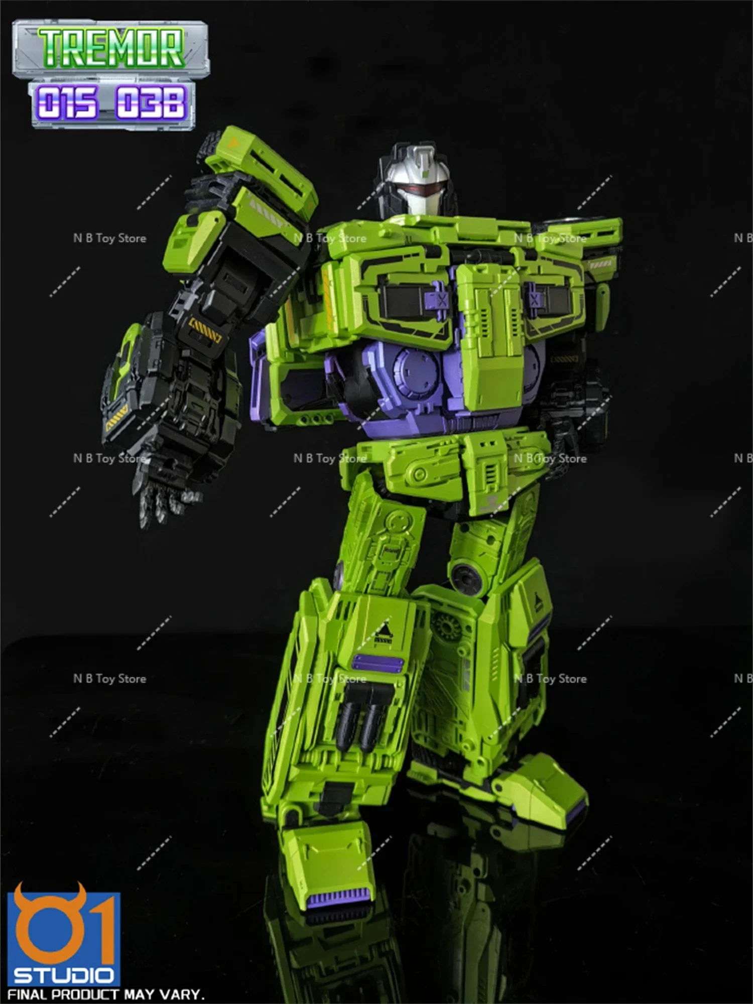 Trasformazione 01studio 01S 03B Robot Devastator di action figure trembling a lungo raggio
