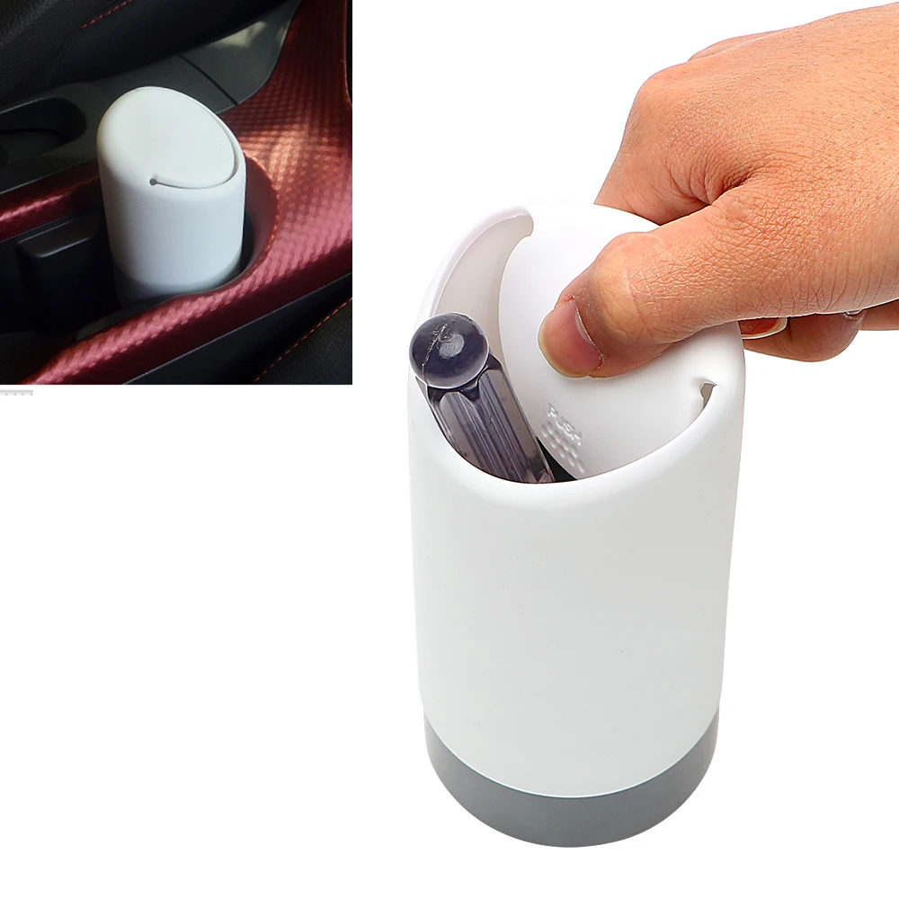 

Car Organizer Rubbish Box Container Silicone Garbage Cup Auto Rubbish Dustbin Can Bucket Car-styling Car Trash Bin Dust Case