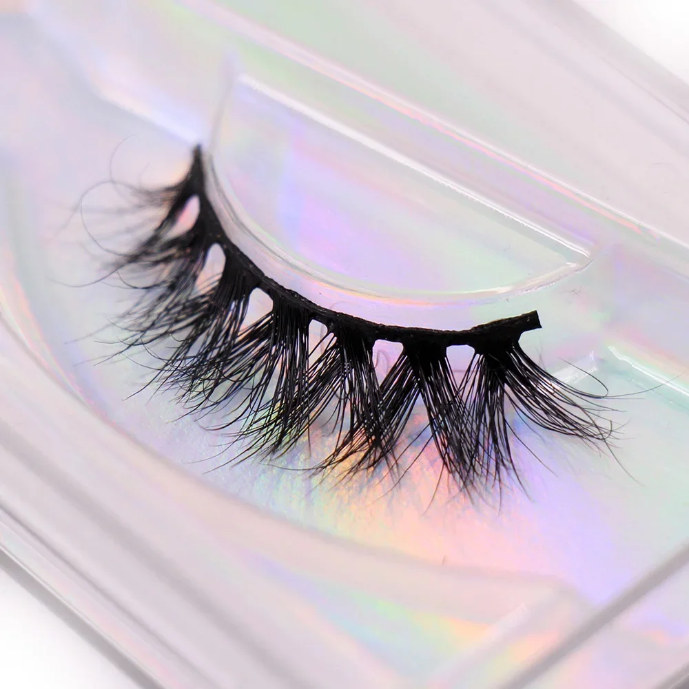 LEHUAMAO Makeup 3D Mink Lashes False Eyelashes Fluffy Soft Wispy Volume Natural long Eye Eyelashes Reusable Lashes