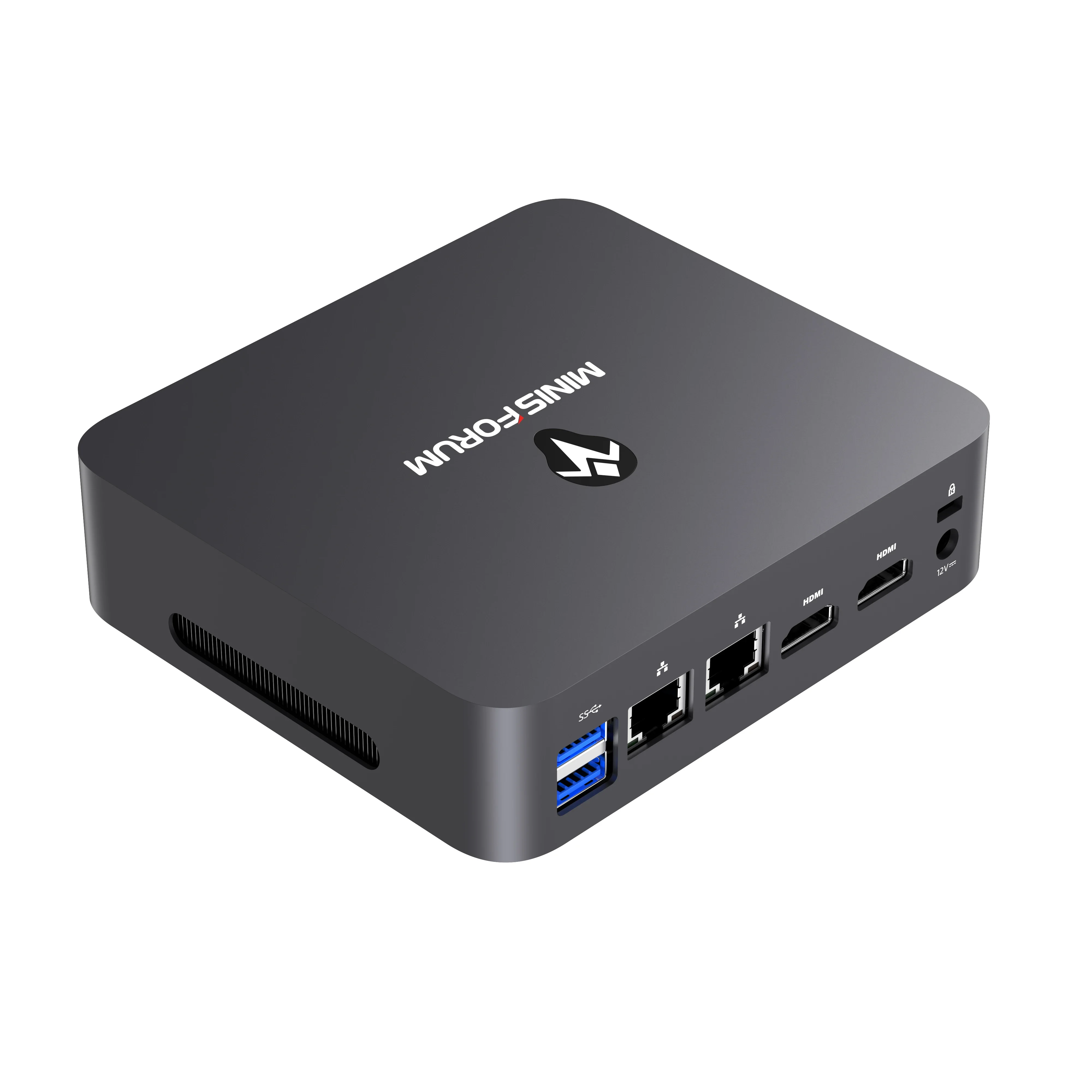 MINISFORUM 2023 New UN305  12th Gen UHD Graphics GPU Windows 11 Office Desktop Pocket NUC Core i3 Mini PC Da Gioco