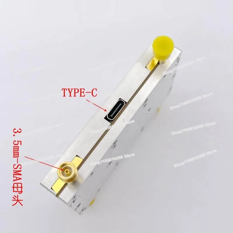 Dual-channel CNC RF Attenuator LF-12GHz 60DB Dynamic Range, Aluminum Alloy Shielding