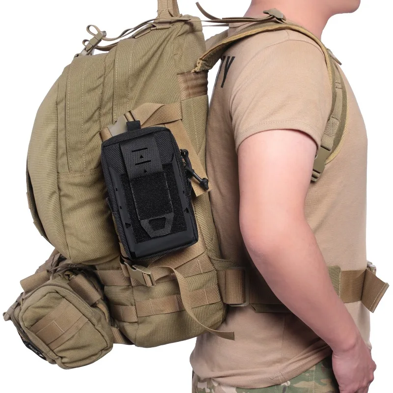 Tactische Molle Pouch Heuptas Outdoor Mannen EDC Gereedschapstas Utility Gadget Organizer Vest Pack Portemonnee Mobiele Telefoon Case